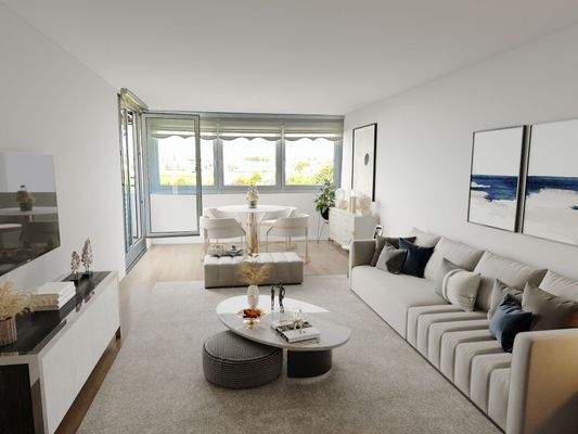 Wohnzimmer (Renovierungsbeispiel)