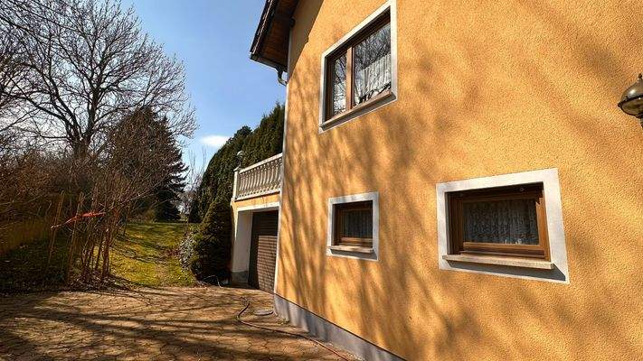 Haus seitlich