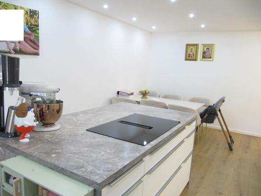 Blick in den Wohn- Essbereich