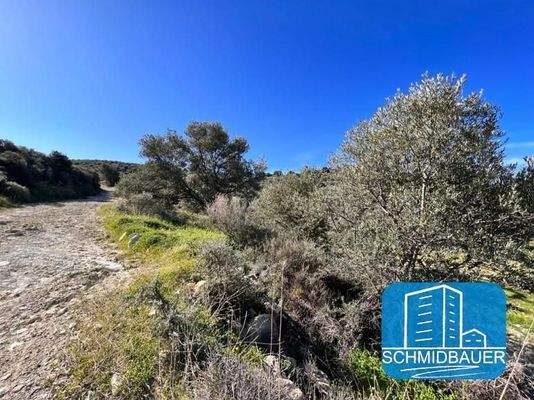 Kreta, Kamilari: Grundstück in traumhafter Lage mit Meer- und Bergblick zu verkaufen