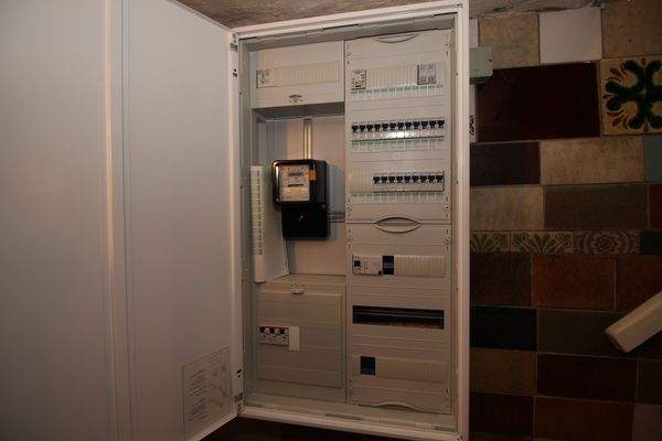 modernisierte Elektroanlage