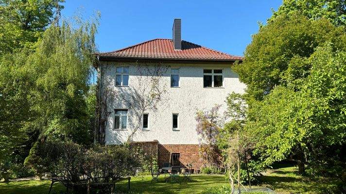 Nördlicher Blick auf das Haus