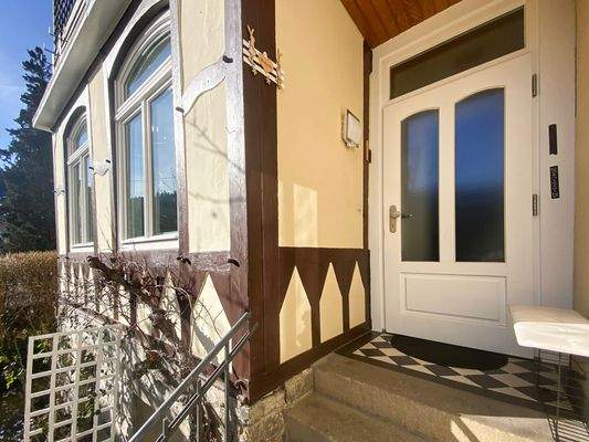 Hintereingang zu WE1