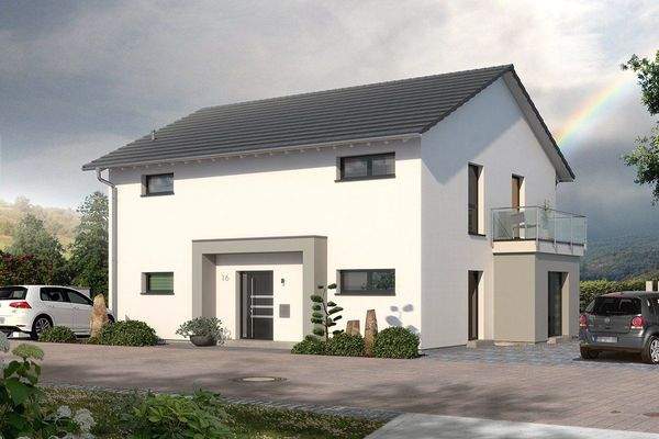 Modernes Zweifamilienhaus