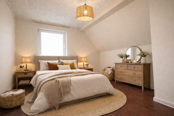 Einrichtungsbeispiel Schlafzimmer