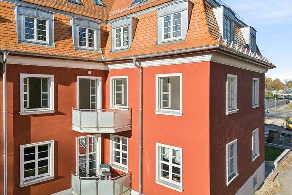 Balkon in Südausrichtung