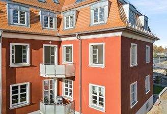 Balkon in Südausrichtung