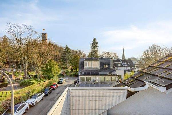 Blick von Dachterrasse