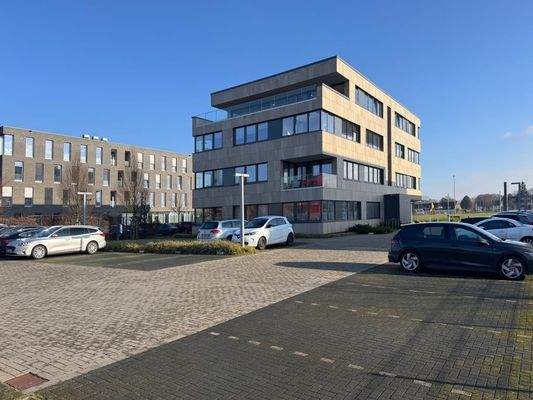 Parkplatz Rückansicht