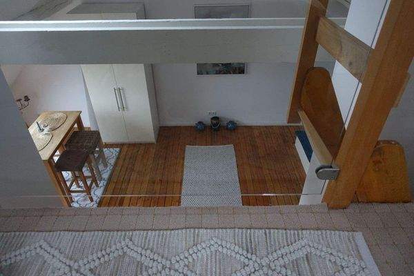 Blick von der Schlafempore