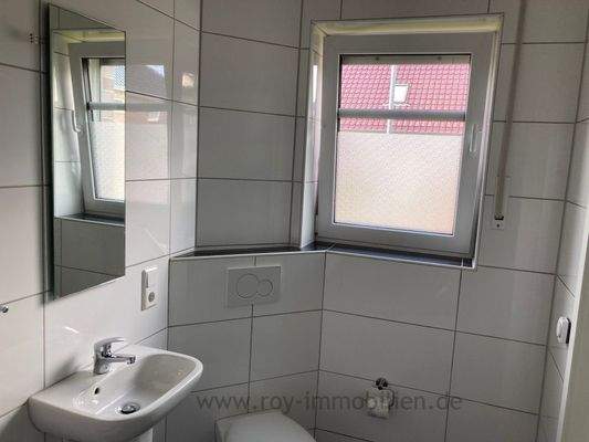 Badezimmer im EG...
