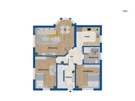 Grundriss Erdgeschoss