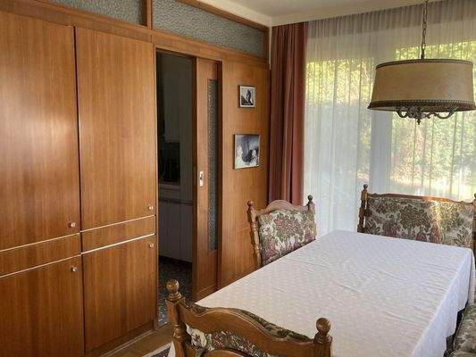 Essecke Durchgang zur Küche