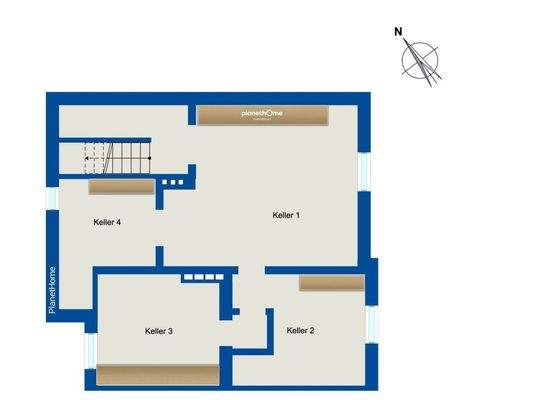 Grundriss Kellergeschoss