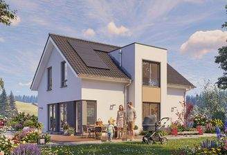 Familienglück im eigenen Haus mit Garten
