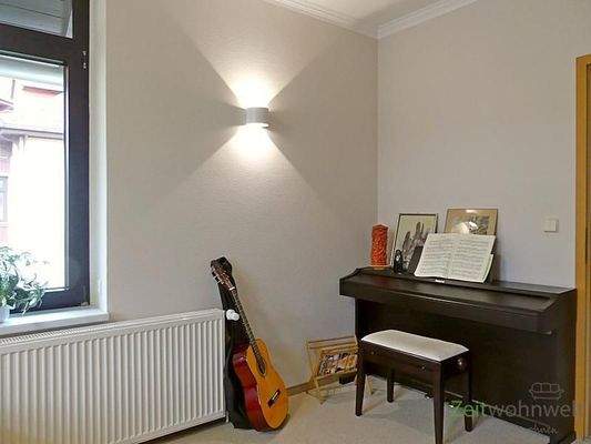 Musik-Ecke im Wohnzimmer