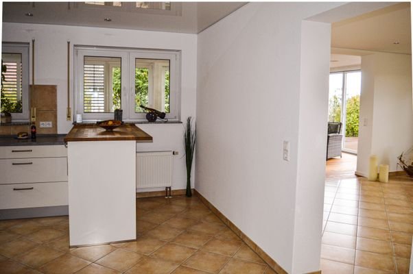EG Küche - Wohnzimmer