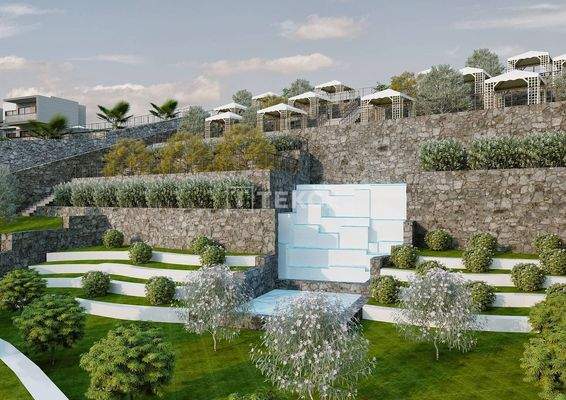 Flats in a Project with Shopping Mall in Adabükü Bodrum
