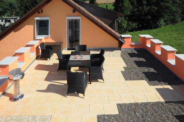 Sitzplatz Dachterasse