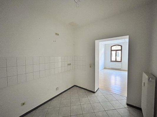 Küche am Wohnzimmer