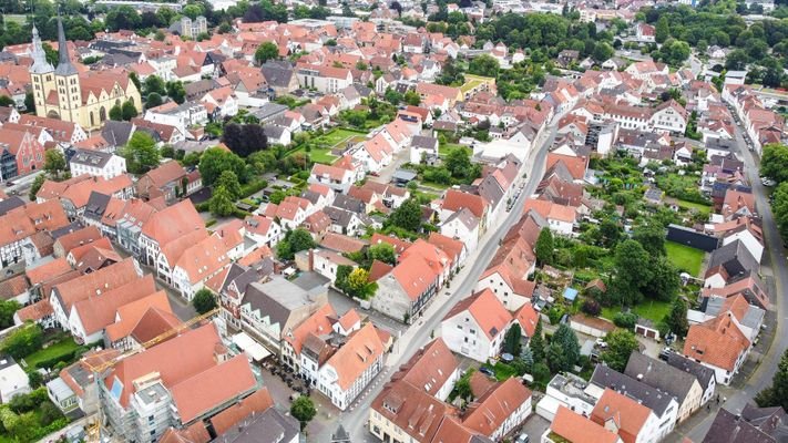 Drohnenbild Lemgo Stadtkern
