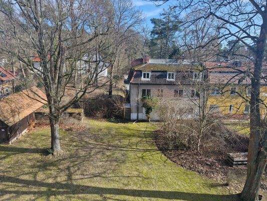 Ausblick aus dem DG Fenster