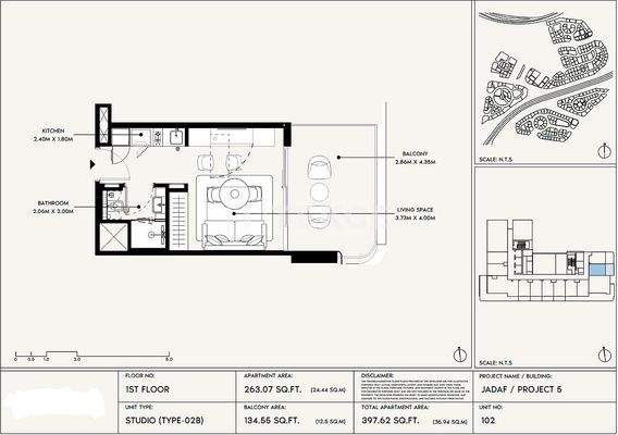 Modern Apartments with Premium Amenities in Al Jaddaf Dubai