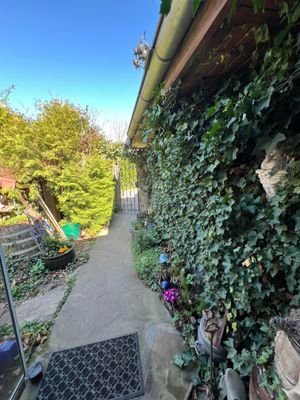 Weg zum Hauseingang