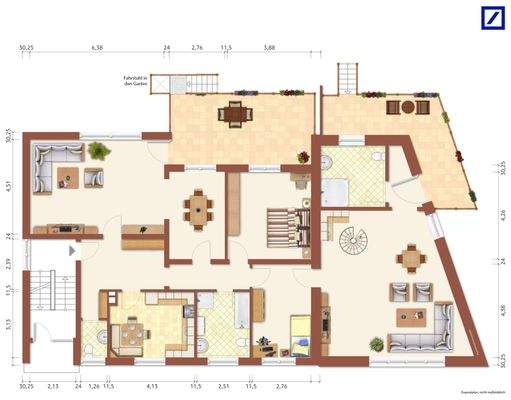 Grundriss Erdgeschoss