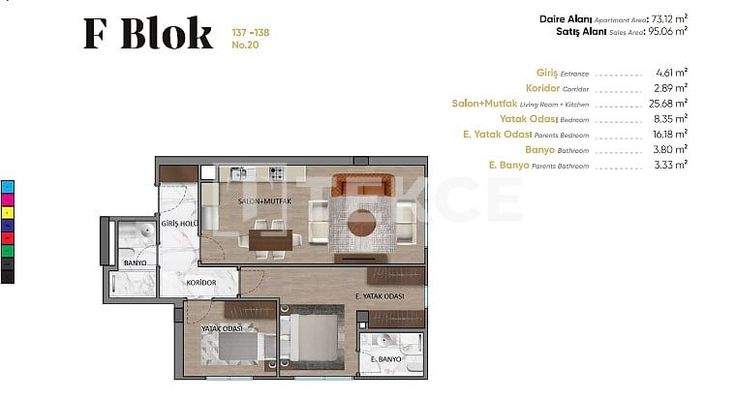 City View Apartments for Sale in Üsküdar İstanbul