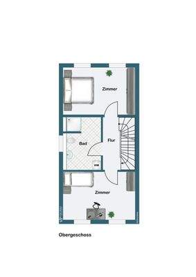 Grundriss Obergeschoss