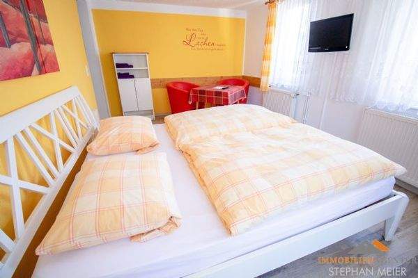 OG – Pension Zimmer 1, Schlafzimmer