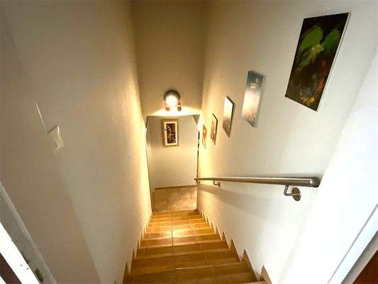 Abgang Sockelgeschoss