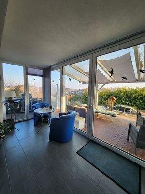 Wintergarten/Zugang Terrasse