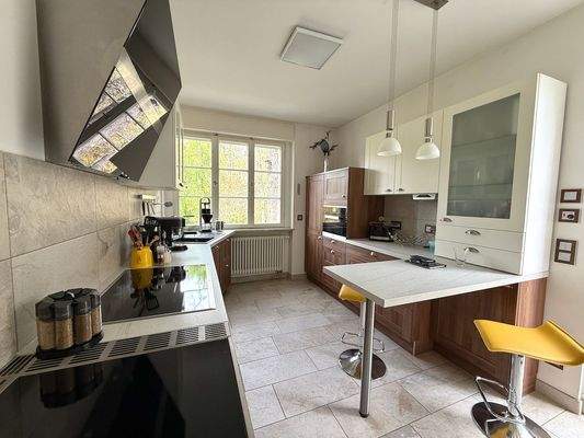 Einbauküche mit Miele Einbaugeräten