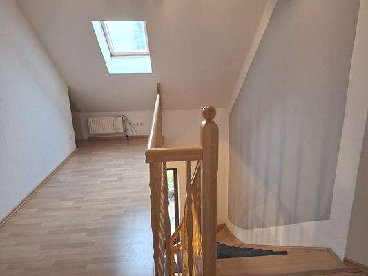 Flur oben