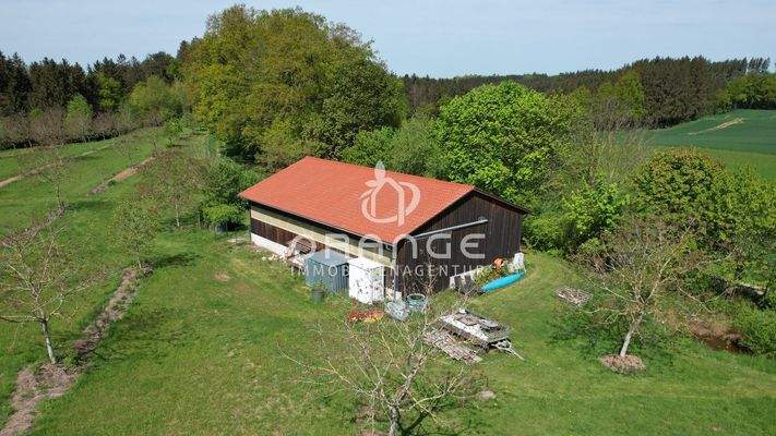 Luftansicht m. Halle