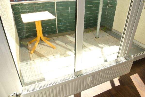 Zutritt zum Balkon...!!