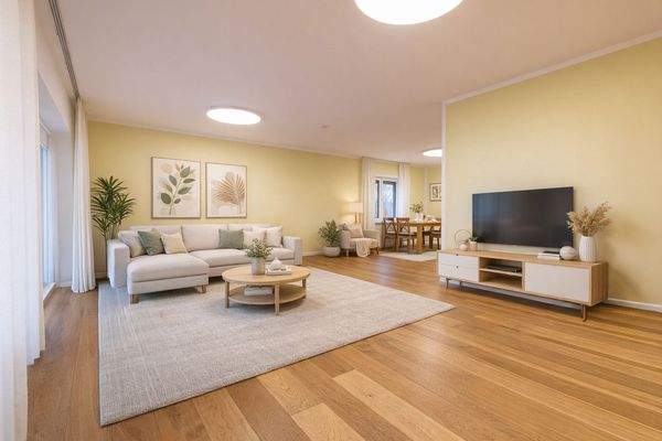 Wohn/-Essbereich - Visualisiert (Erdgeschoss)