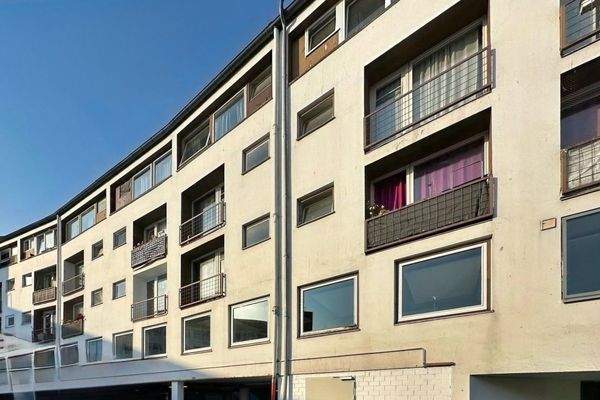 Rückfront Wohnungen