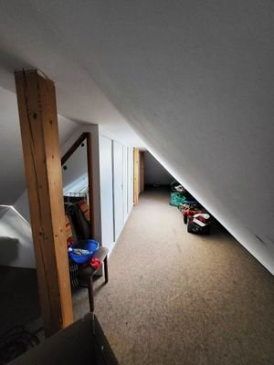Dachboden als Lager