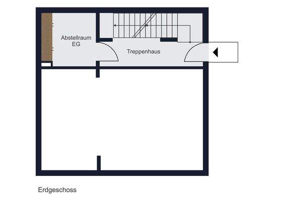 Grundriss Abstellraum EG