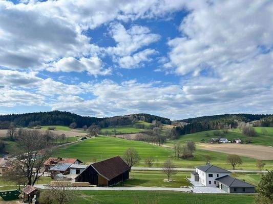 Aussicht aus Dachgaube