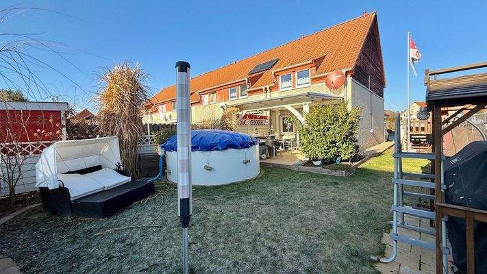 Außenansicht von der Gartenseite