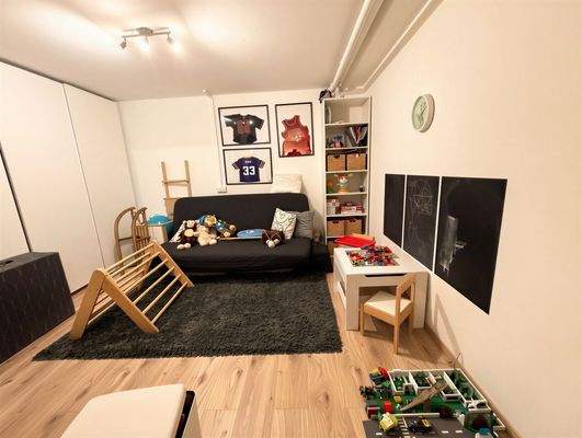 Spielbereich im Untergeschoss