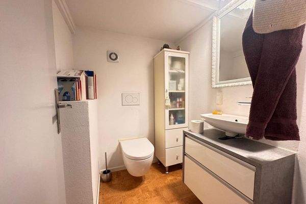 Gäste-WC im Erdgeschoss