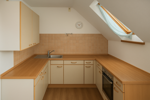 Küche OG visualisiert