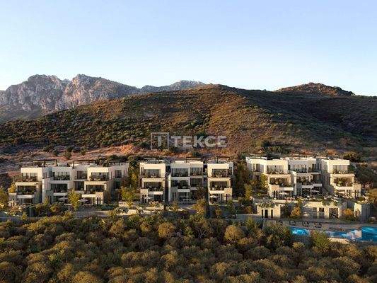 Apartments in a Complex with Rich Facilities in Alsancak