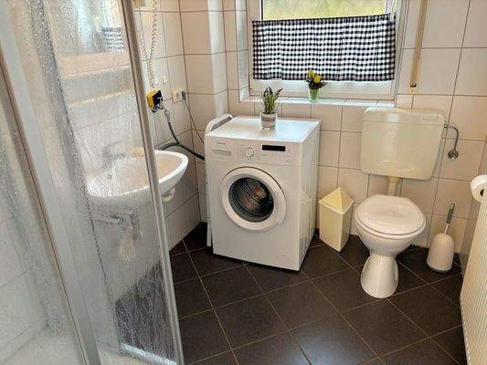 Duschbad mit WM-Anschluss