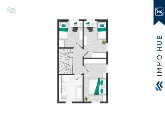 Grundriss Obergeschoss